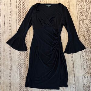 Ralph Lauren Black Long Sleeve Dress